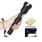 Lanterna LED Profesionala zoom P517 P90 Incarcare USB rezistenta la apa