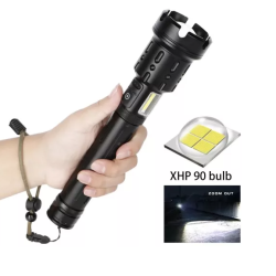 Lanterna LED Profesionala zoom P517 P90 Incarcare USB rezistenta la apa