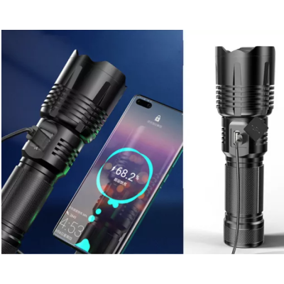 Lanterna LED RLW-308 18W zoom USB powerbank acumulator