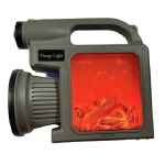 Lanterna LED USB-C Semnalizare Rosie, Decor Semineu W5160A