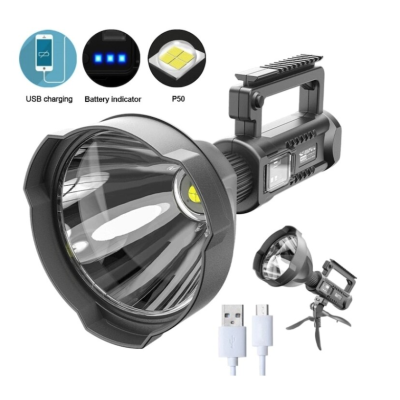 Lanterna multifunctionala W5119 incarcare USB LED 4 Moduri De Iluminat indicator baterie