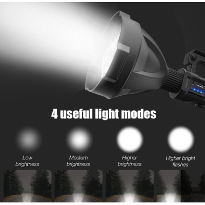 Lanterna multifunctionala W5119 incarcare USB LED 4 Moduri De Iluminat indicator baterie