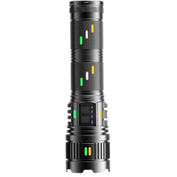 Lanterna profesionala CB G400Y din aluminiu resistenta la socuri cu led 300w 4 acumulatori 181350 incarcare USB Lanterna profesionala CB G400Y din aluminiu resistenta la socuri cu led 300w 4 acumulatori 181350 incarcare USB