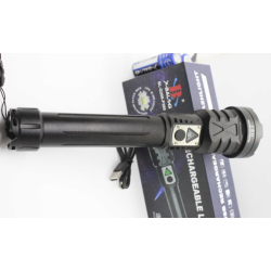 Lanterna profesionala tactica LED puternica de mana BL G206 P360 zoom