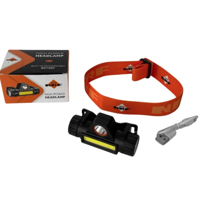 Lanterna puternica de cap 101 cu incarcare USB