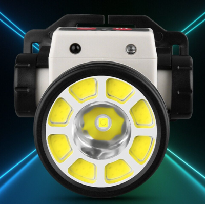 Lanterna puternica de cap LY 004 cu LED COB si senzor de miscare