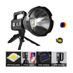 Lanterna puternica de mana LED P90 cu trepied W5111 