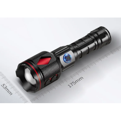 Lanterna puternica de mana ROMB LASER WICK 5800 lumeni si incarcare USB