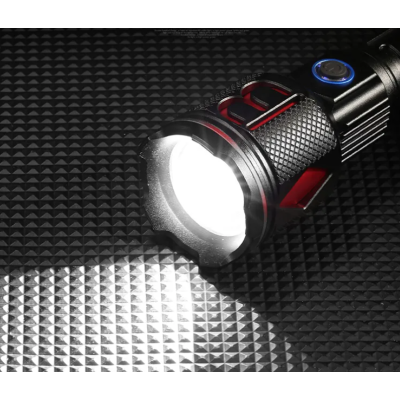 Lanterna puternica de mana ROMB LASER WICK 5800 lumeni si incarcare USB