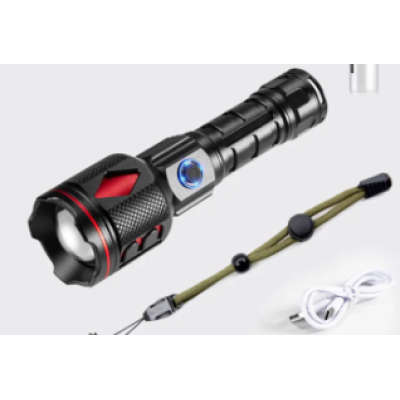 Lanterna puternica de mana ROMB LASER WICK 5800 lumeni si incarcare USB