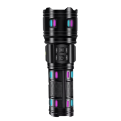 Lanterna puternica de mana ZSH AK178 cu filtre colorate 