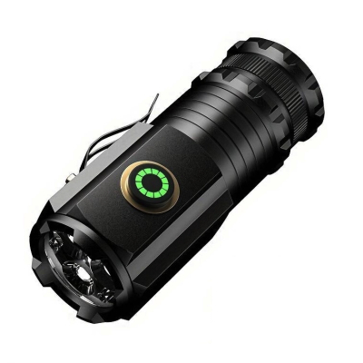 Lanterna Reincarcabila de 1500LM de Actiune si Magnet cutie VERDE