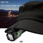 Lanterna Reincarcabila de 1500LM de Actiune si Magnet cutie VERDE