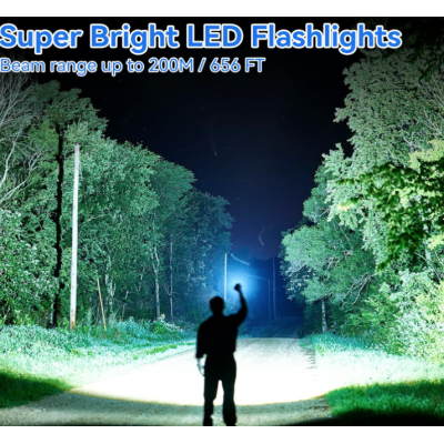 Lanterna reincarcabila prin USB Digital Thunder XST 836