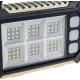 Lanterna solara HS-8029-7-A multifunctionala  cu 3 surse de lumină: 7 LED-uri SMD în față, 54 LED-uri SMS pe lateral, 3 mini panouri LED-uri pe lateral