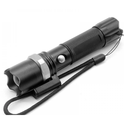 Lanterna SWAT led acumulator 4800 mAh rezistenta socuri si apa HA