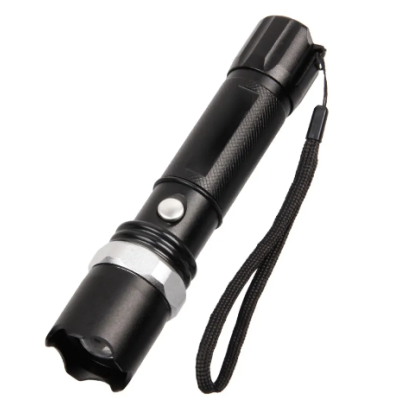 Lanterna SWAT led acumulator 4800 mAh rezistenta socuri si apa HA