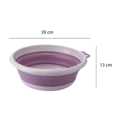 Lighean rotund pliabil 39cm ROZ