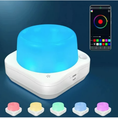 Lumina de noapte LED RGB Bluetooth cu control prin aplicatie