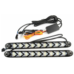 Lumini de Zi Led Auto cu Semnalizare Dinamica pentru Grila