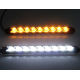 Lumini de Zi Led Auto cu Semnalizare Dinamica pentru Grila