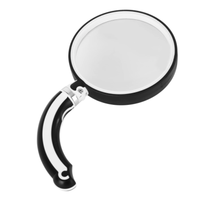 Lupa pliabila 2.5X focusare 200mm cu diametrul de 90 mm