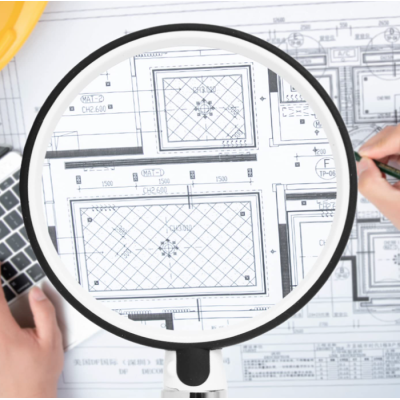 Lupa pliabila 2.5X focusare 200mm cu diametrul de 90 mm