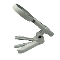 Lupa pliabila de birou DH100SC cu 24 leduri si incarcare USB