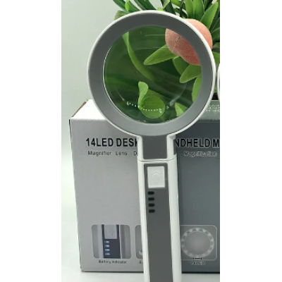 Lupa pliabila de birou DH100SC cu 24 leduri si incarcare USB