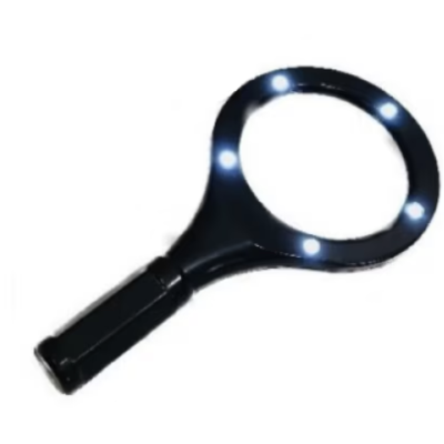 Lupa profesionala cu 5 leduri si trei moduri de iluminare