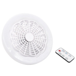 Lustra ventilator pentru tavan 2 in 1 cu Led Alb