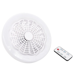 Lustra ventilator pentru tavan 2 in 1 cu Led Alb