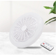 Lustra ventilator pentru tavan 2 in 1 cu Led Alb