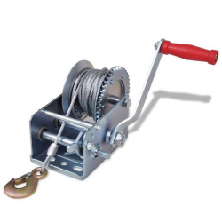 Macara Troliu Manual 365Kg ( 800Lbs ), cablu 10m