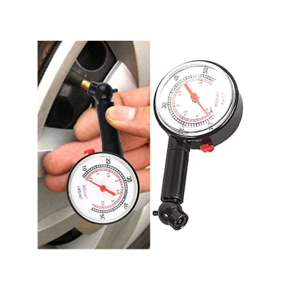 Manometru cu mini cadran de masurare a presiunii in anvelope