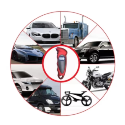 Manometru digital de Buzunar pentru verificat presiune roti retro iluminat