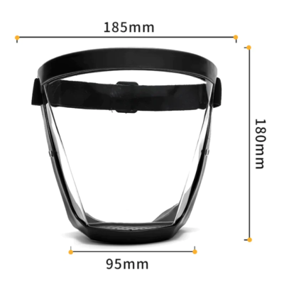 Masca tip viziera cu filtru PM2.5 tip full face