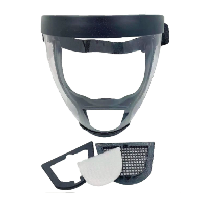 Masca tip viziera cu filtru PM2.5 tip full face