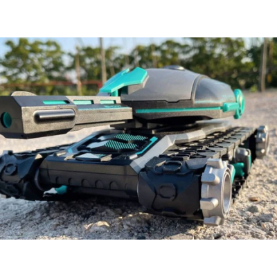 Masina de jucarie cu telecomanda tip tanc cu mingi de apa TK 100 Masina de jucarie cu telecomanda tip tanc cu mingi de apa TK 100