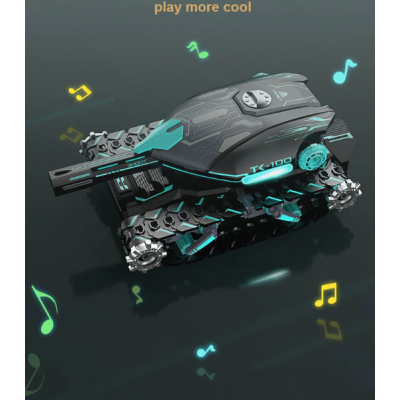 Masina de jucarie cu telecomanda tip tanc cu mingi de apa TK 100 Masina de jucarie cu telecomanda tip tanc cu mingi de apa TK 100