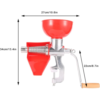 Masina de tocat rosii din fonta cu filet
