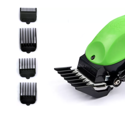 Masina de tuns animale DC 38 Ajustabila 4 capete Verde