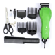 Masina de tuns animale DC 38 Ajustabila 4 capete Verde