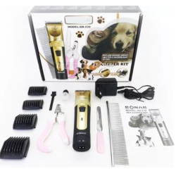 Masina de tuns animale Sonar cu 3 trepte de viteza si 4 capete SN-230