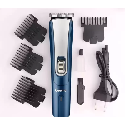 Masina de tuns cu acumulator Geemy GM 6637 Accesorii incluse Lame din titan