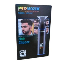 Masina de tuns MZ 1932 afisaj digital acumulator tip C neagra