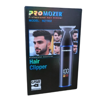 Masina de tuns MZ 1932 afisaj digital acumulator tip C neagra