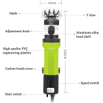 Masina de tuns oi N1J-MYR-76A electrica profesionala 650W cu 6 trepte de viteza