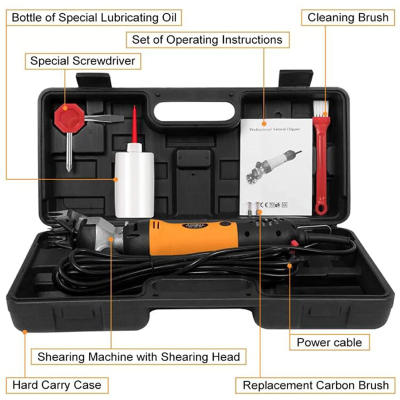 Masina de tuns oi N1J-MYR-76A electrica profesionala 650W cu 6 trepte de viteza
