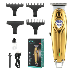 Masina de tuns profesionala VGR V188 cu 3 piepteni de ghidare incarcare USB autonomie 240 min